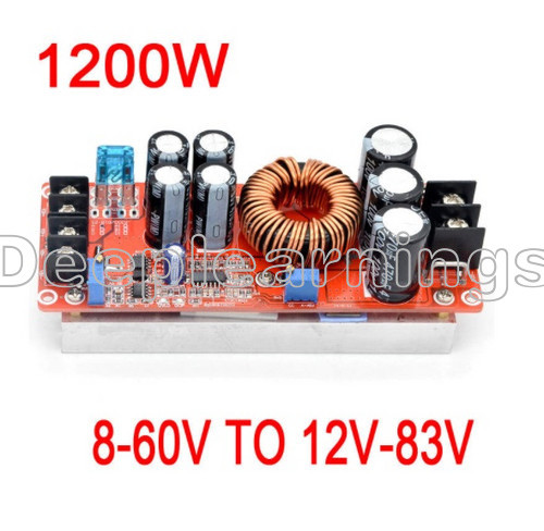 DC-DC Converter 10/12/15/20A 150/250/300/400/1200W Step up Step down Buck Boost