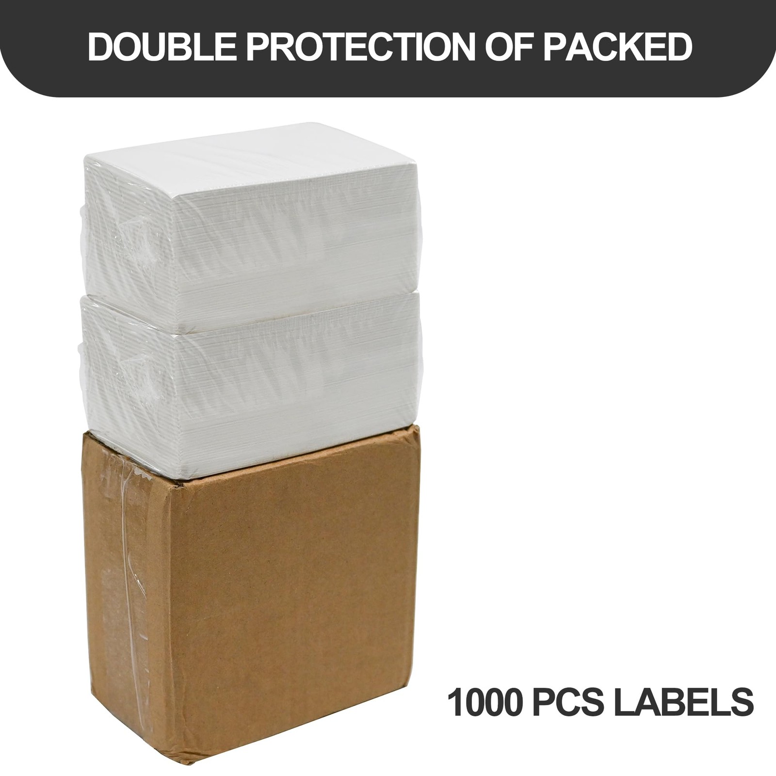 3″ x 5″ Direct Thermal Labels, 1000 PCS Thermal Printer Shipping Labels for S…
