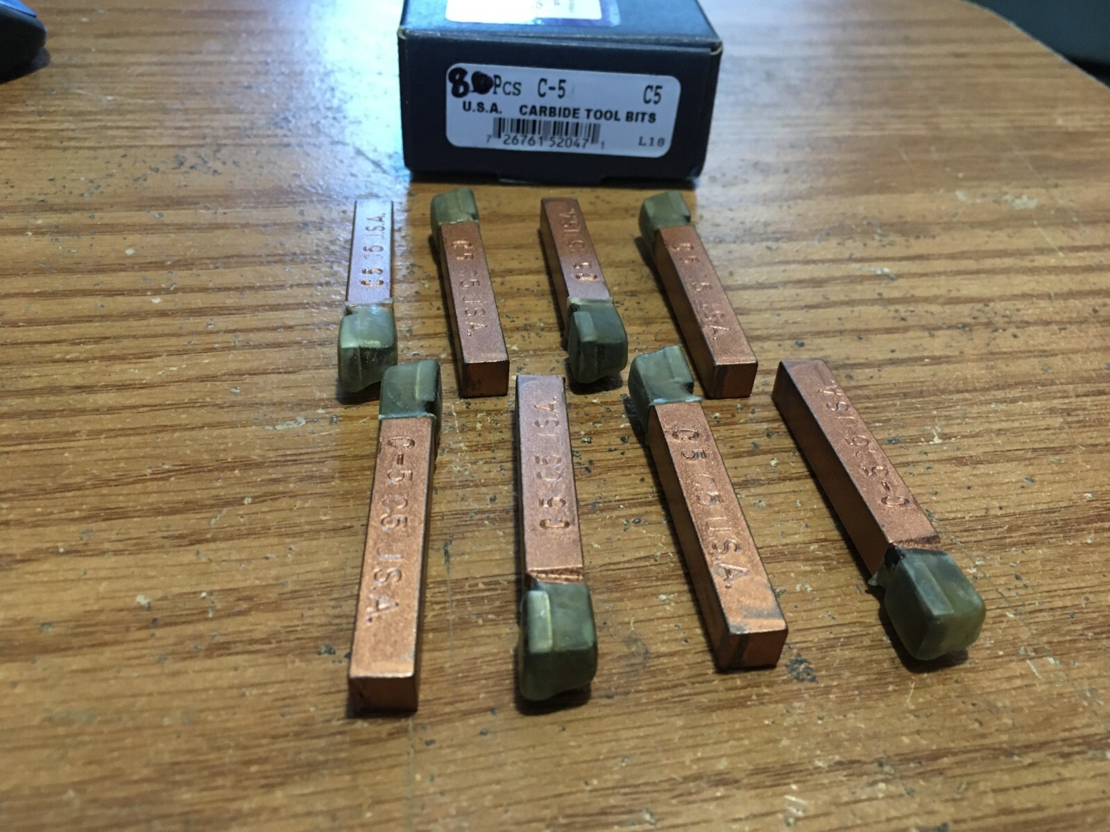 (8) ACT® C-5 C5 Brazed Carbide Tool Bit
