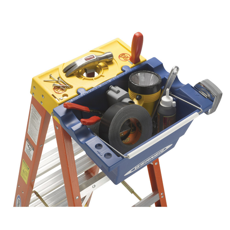 14.75-in x 9.75″ Werner Step-Ladder Storage Supply Holder Bin Bucket Attachment