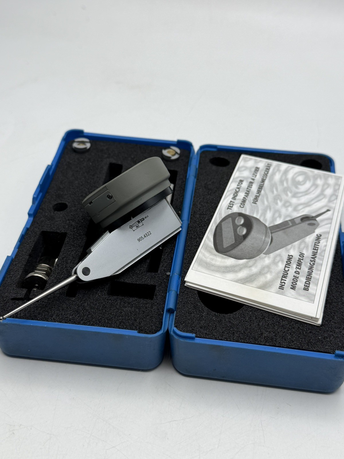 FOWLER SYLVAC QUADRATEST Digital Test Indicator Lever Type 0.00005″ Resolution