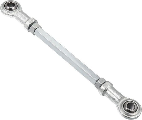 145mm Length 8mm Hole Diameter Adjustable Steering Tie Rod Ball Joint for 49cc E