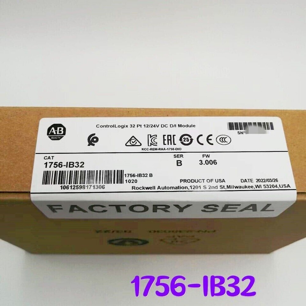 New Sealed Allen Bradley 1756-IB32 CONTROLOGIX 32 PT DC INPUT MODULE US ! AB