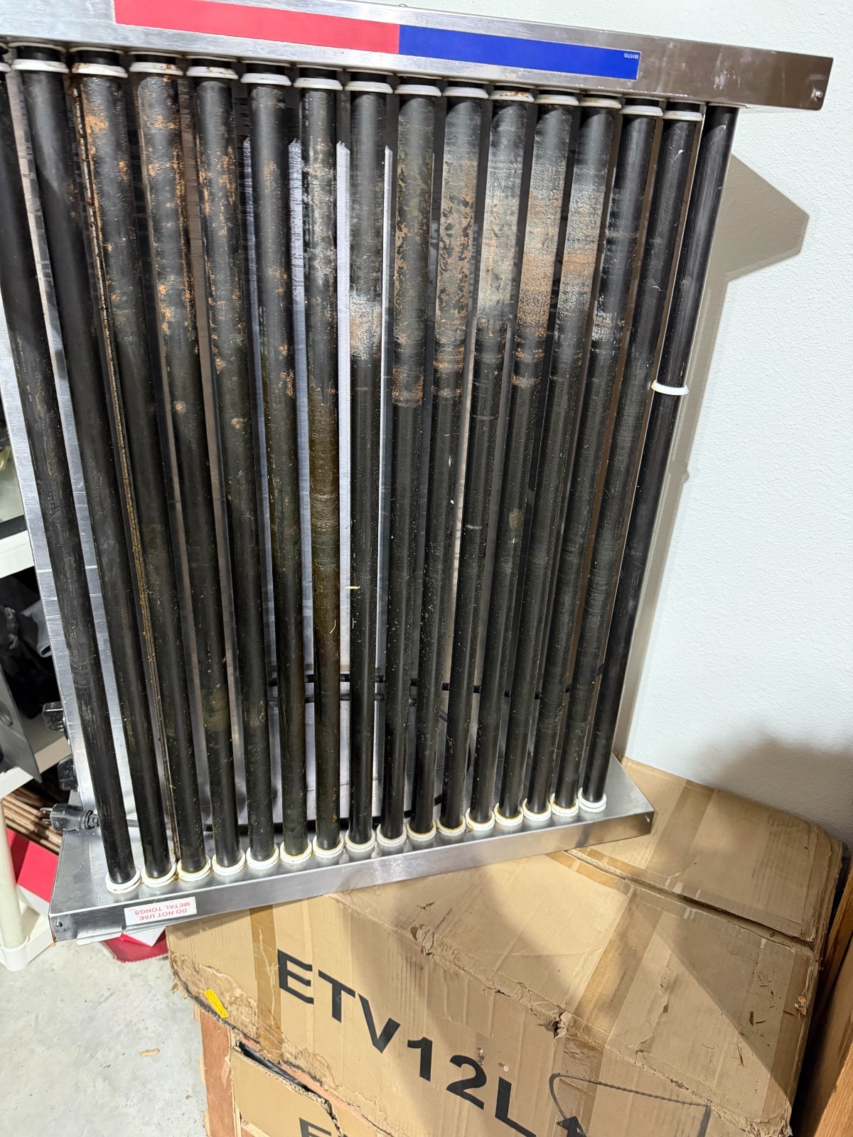 APW WYOTT TRU-HEAT HRS-31S Roller System , stainless steel 24 in x 19 in