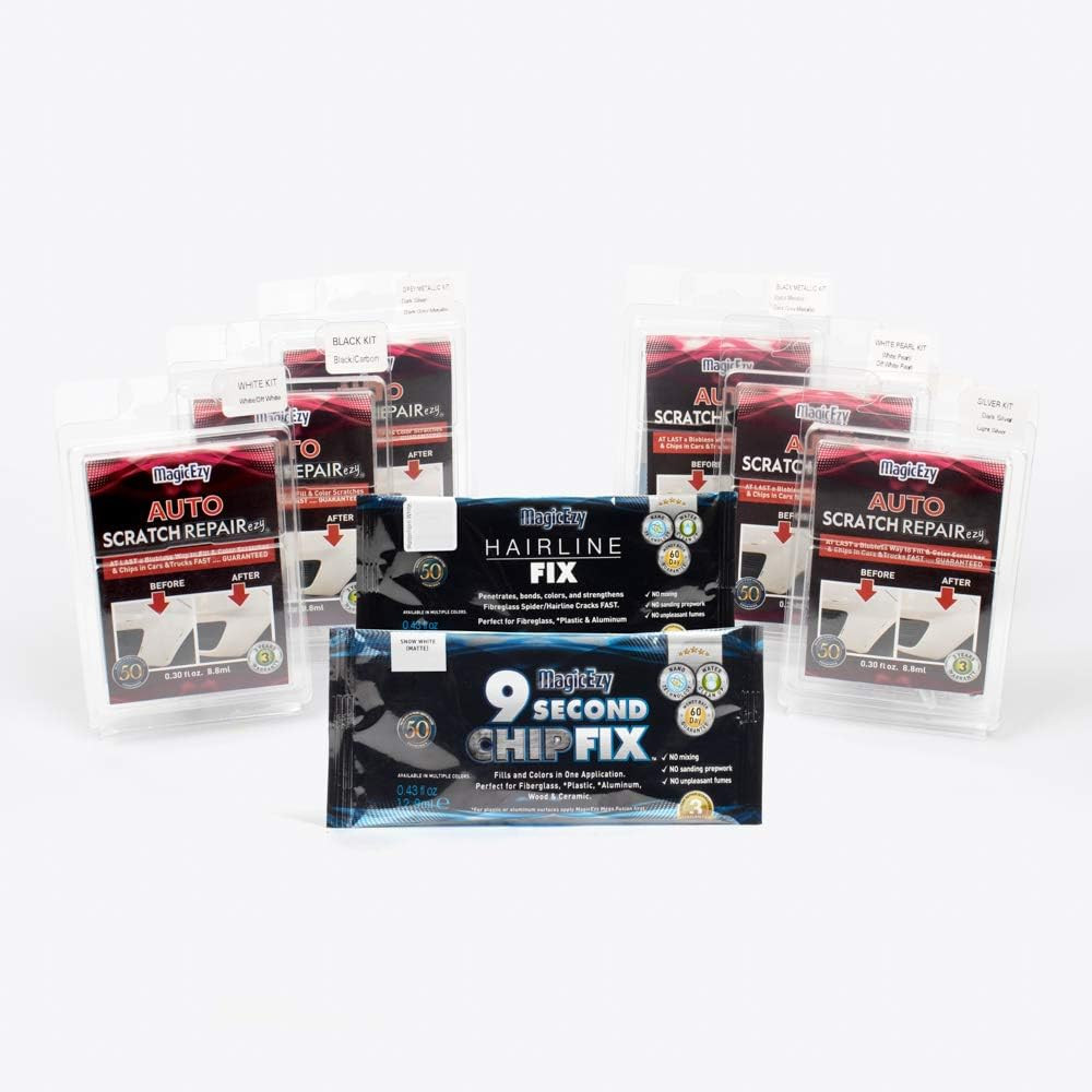 Hairline Fix – (Oyster White) – Gelcoat Repair Kit for Boats -Crack, Scratch, Ch