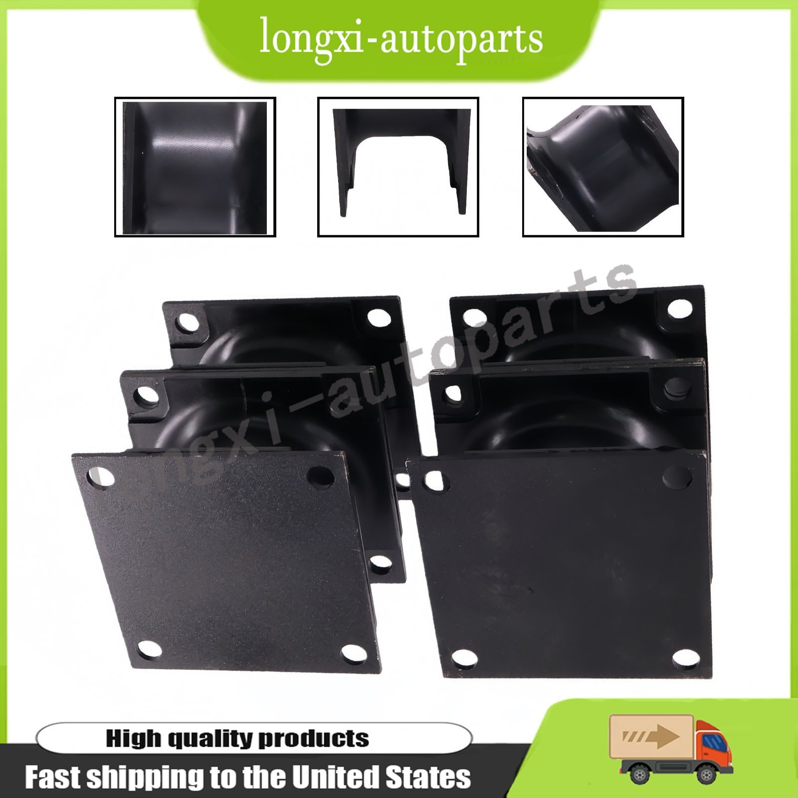 4X Rubber Shock Mount Fits Stanley Hydraulic HS6000 HS6019 HS6100 HS8000 HS11000