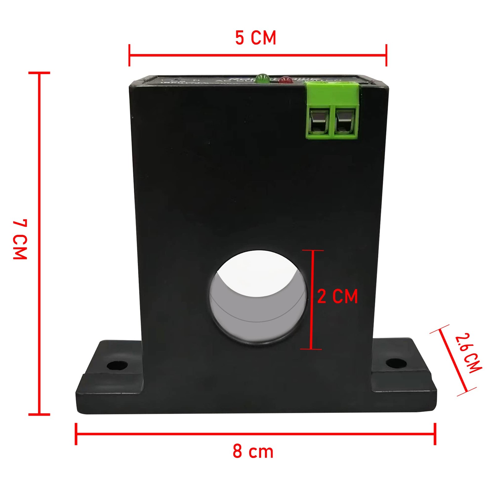 Current Sensing Relay AC Current Sensing Switch 0-200A Normally Closed Curren…