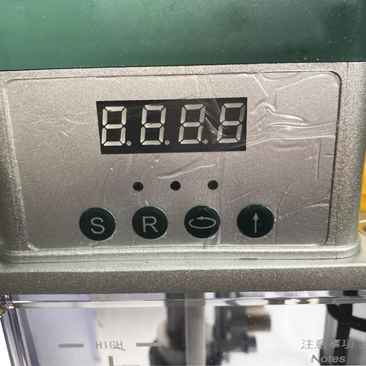 INTBUYING 110V Automatic Lubricating Oil Pump with Pressuracity
