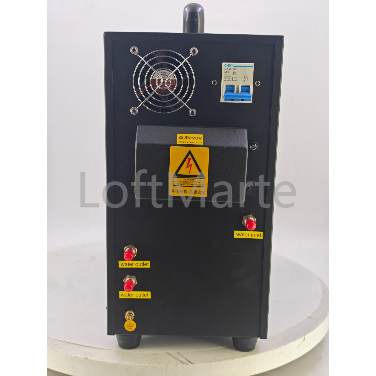 15KW High Frequency Induction Heater Furnace 220V, 16:2 Turns Ratio