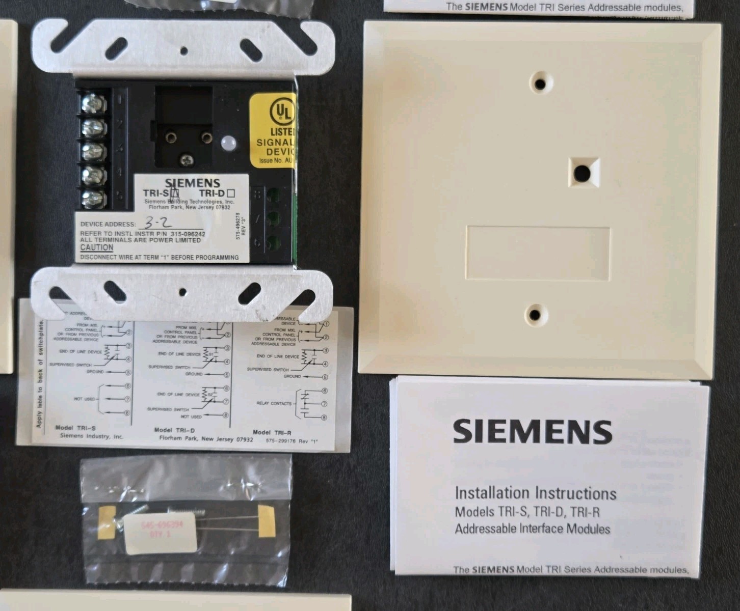SIEMENS TRI-S SINGLE INPUT INTELLIGENT INTERFACE MODULE 575-496278 – NEW 5 AVAIL