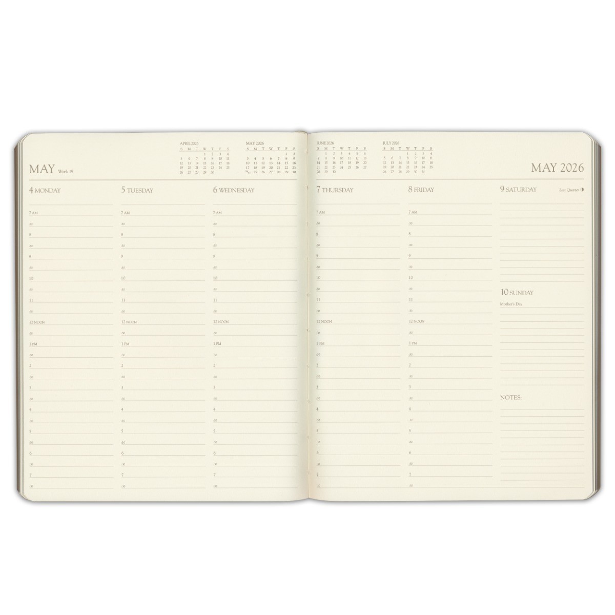 Gallery Leather Professional Weekly Monthly Planner 2026, Elegantly Bound Cal…