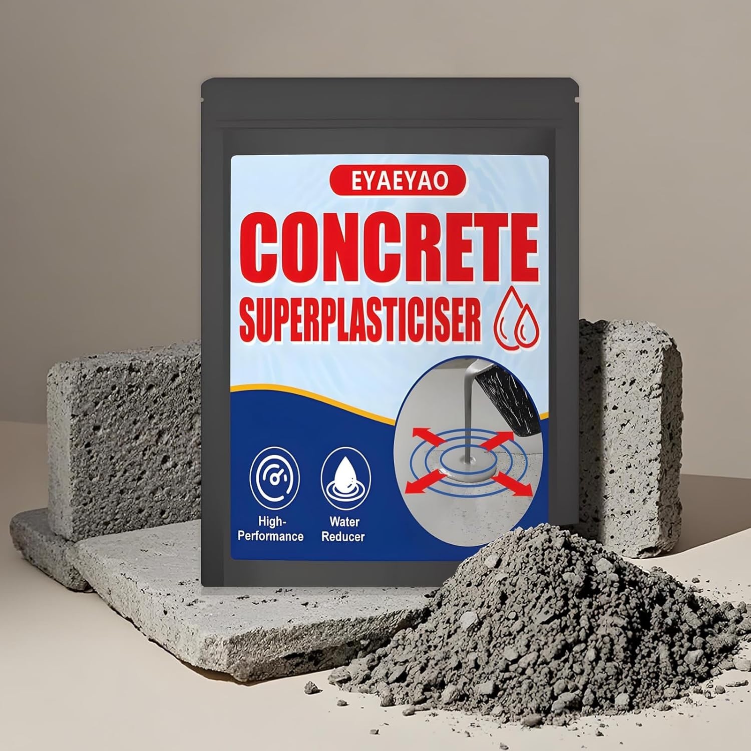 8 Ounces High-Performance Concrete Super Plasticizer for Ultimate Durability