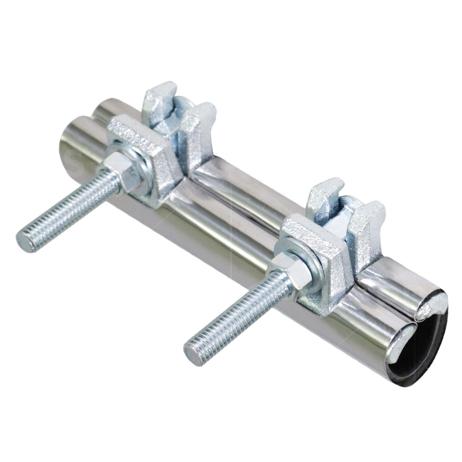 1 in. x 6 in. Long 2-Bolt IPS Pipe Repair Clamp, Stainless Steel