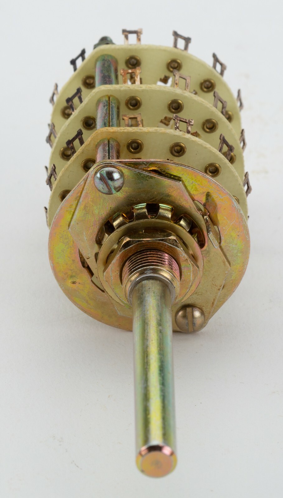 ELECTROSWITCH PA1021 ROTARY SWITCH 6 POLES, 2-5 P -NON SHORTING NEW OLD STOCK