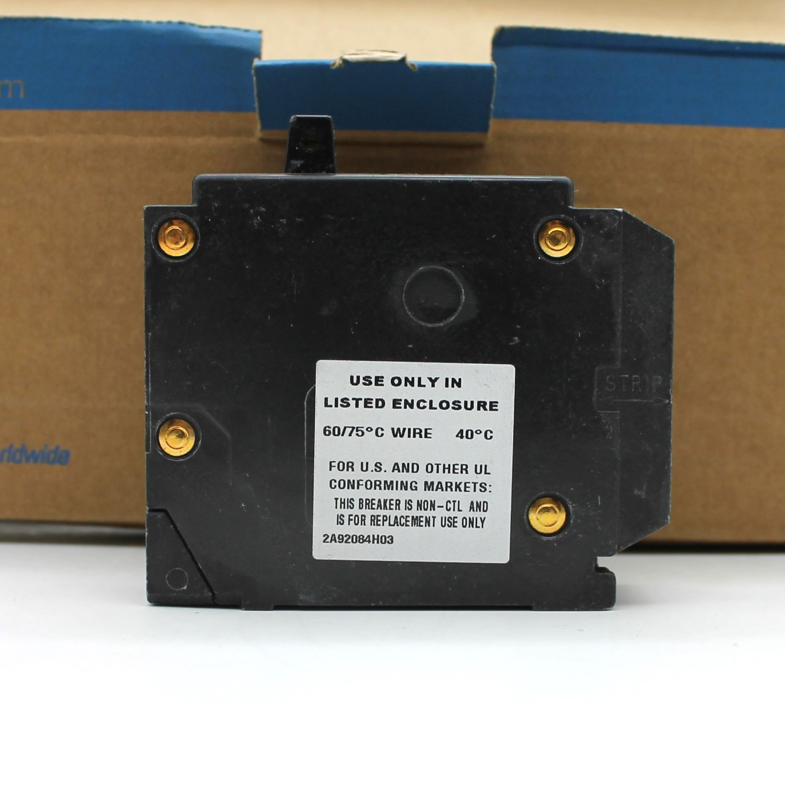 Case Lot of 5 EATON Type BR 20 Amp Duplex Circuit Breaker BR2020 Brand New