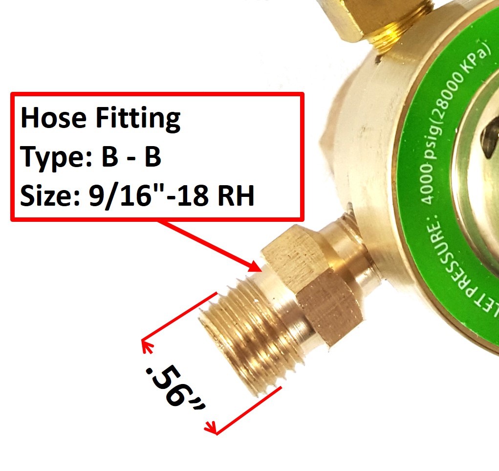 SÜA – Oxygen and Acetylene Regulators Welding Gas Gauges – Rear Entry – LDP