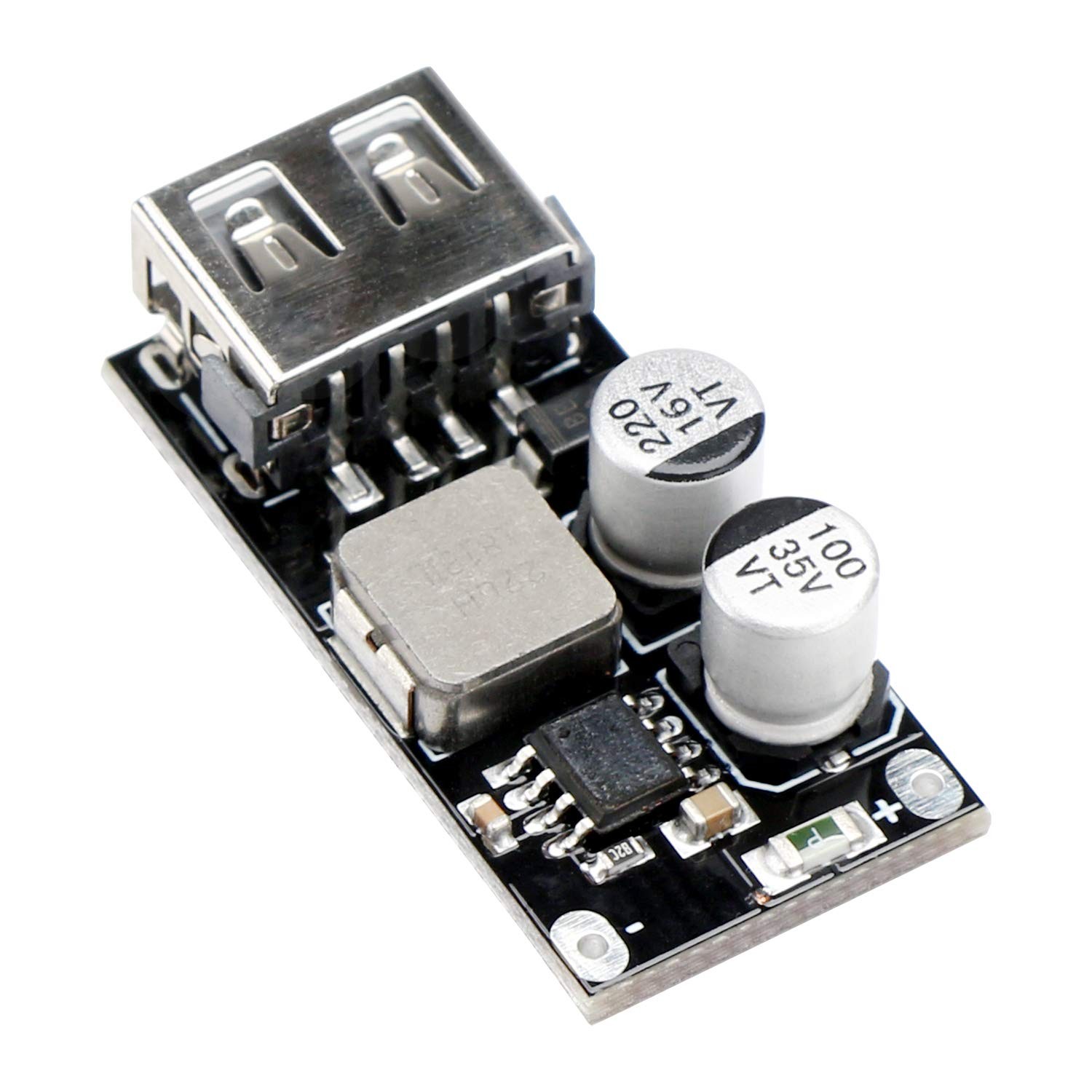 USB Buck Converter, 4pcs DCDC Step Down Module 632V 12V 24V to 5V QC 3.0 Char…