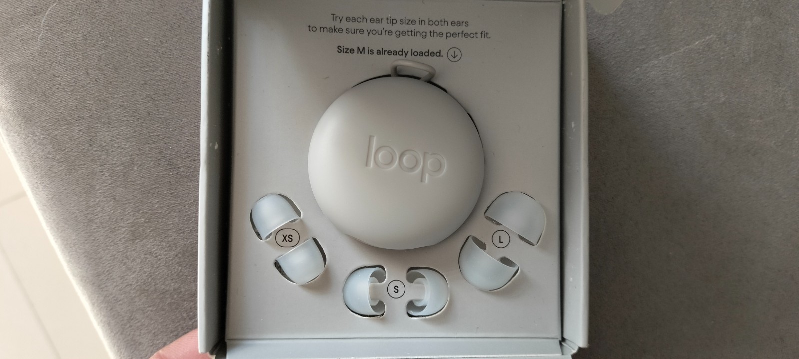 Loop Engage 2 Ear Plugs – Clear – Noise Reduction Rating 8. New/Open Box