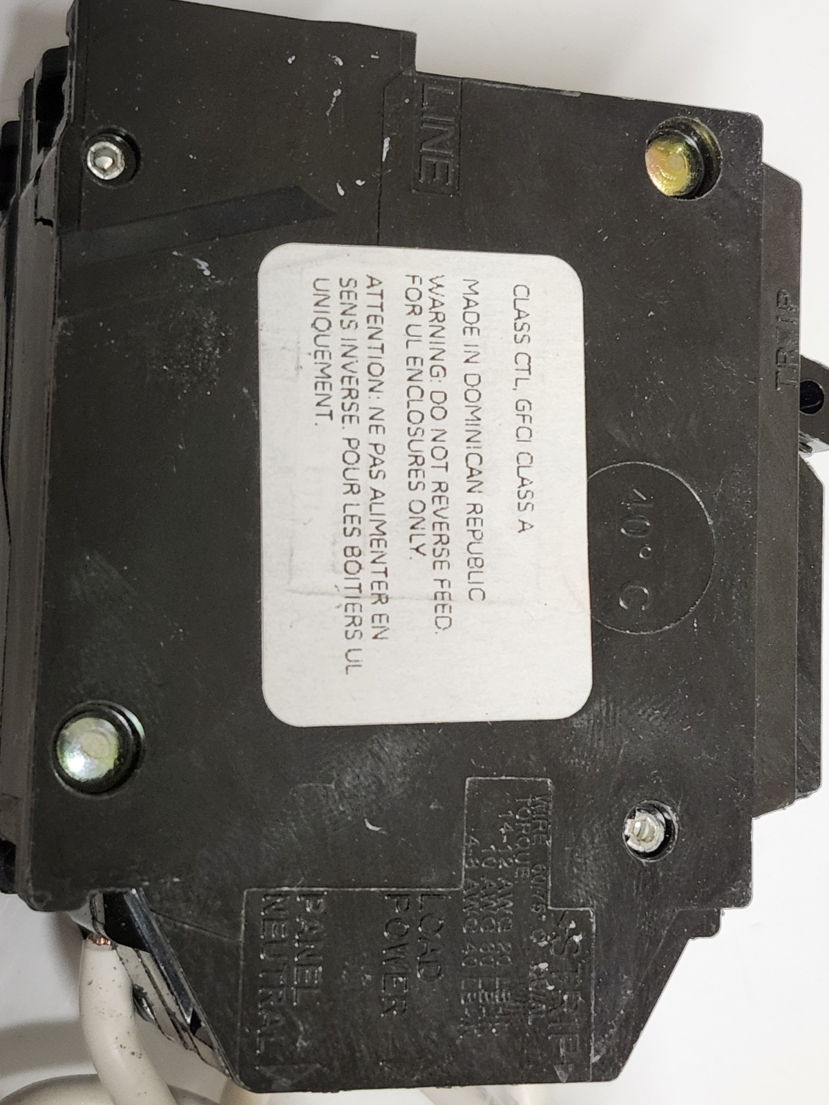 ABB 50A 2-Pole GFCI Breaker THQL2150GFT2A 240V Ground Fault Circuit Interrupt