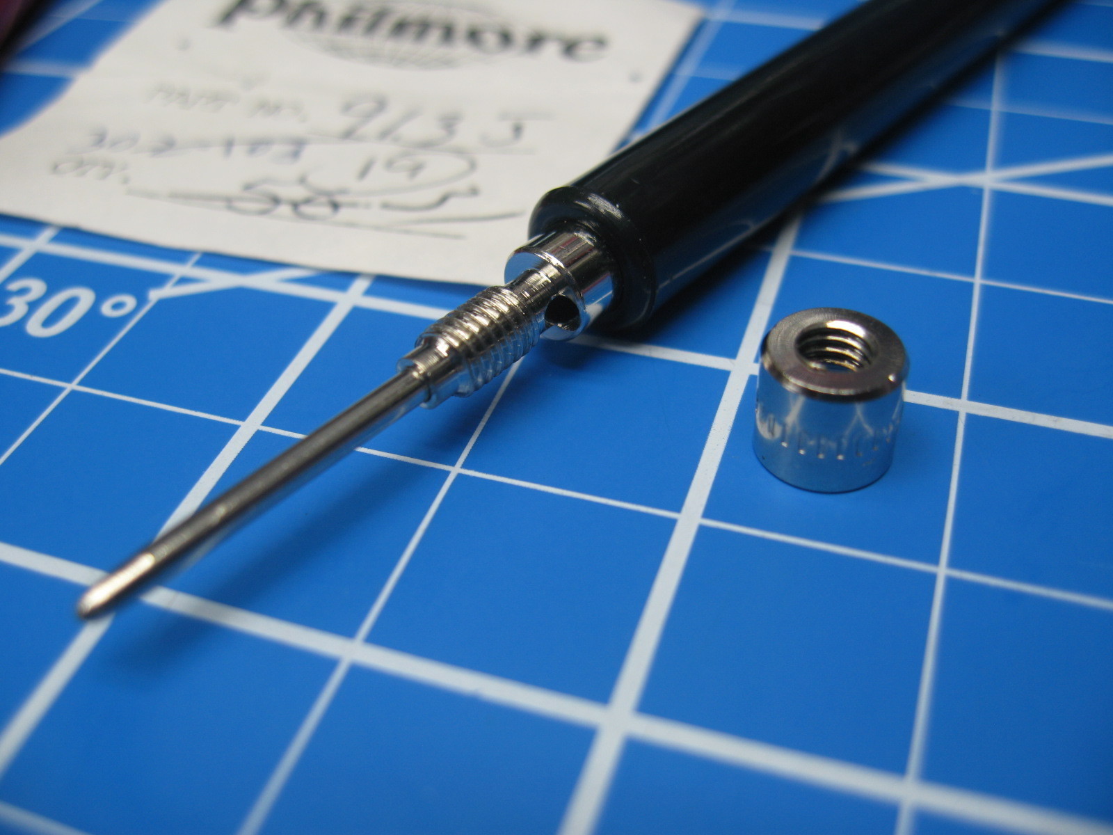 Philmore Test Probes – Model 912J&913J – Solderable/Solderless 1 Pair Red/Black