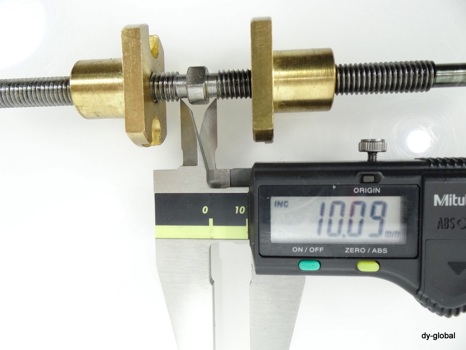 Made ATM08+145mm Used Right/Left Helix TM Screw with support coupling unit