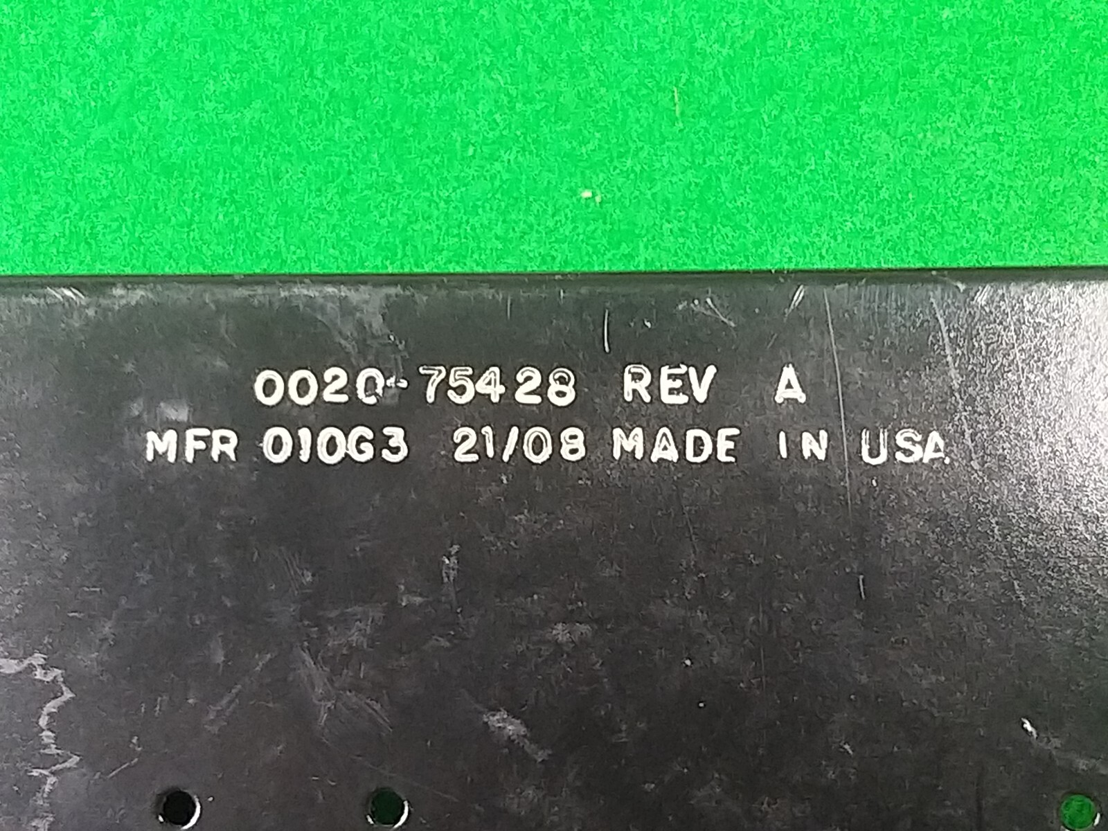 AMAT 0020-75428 BRACKET, 2 PHASE DRIVER, USED