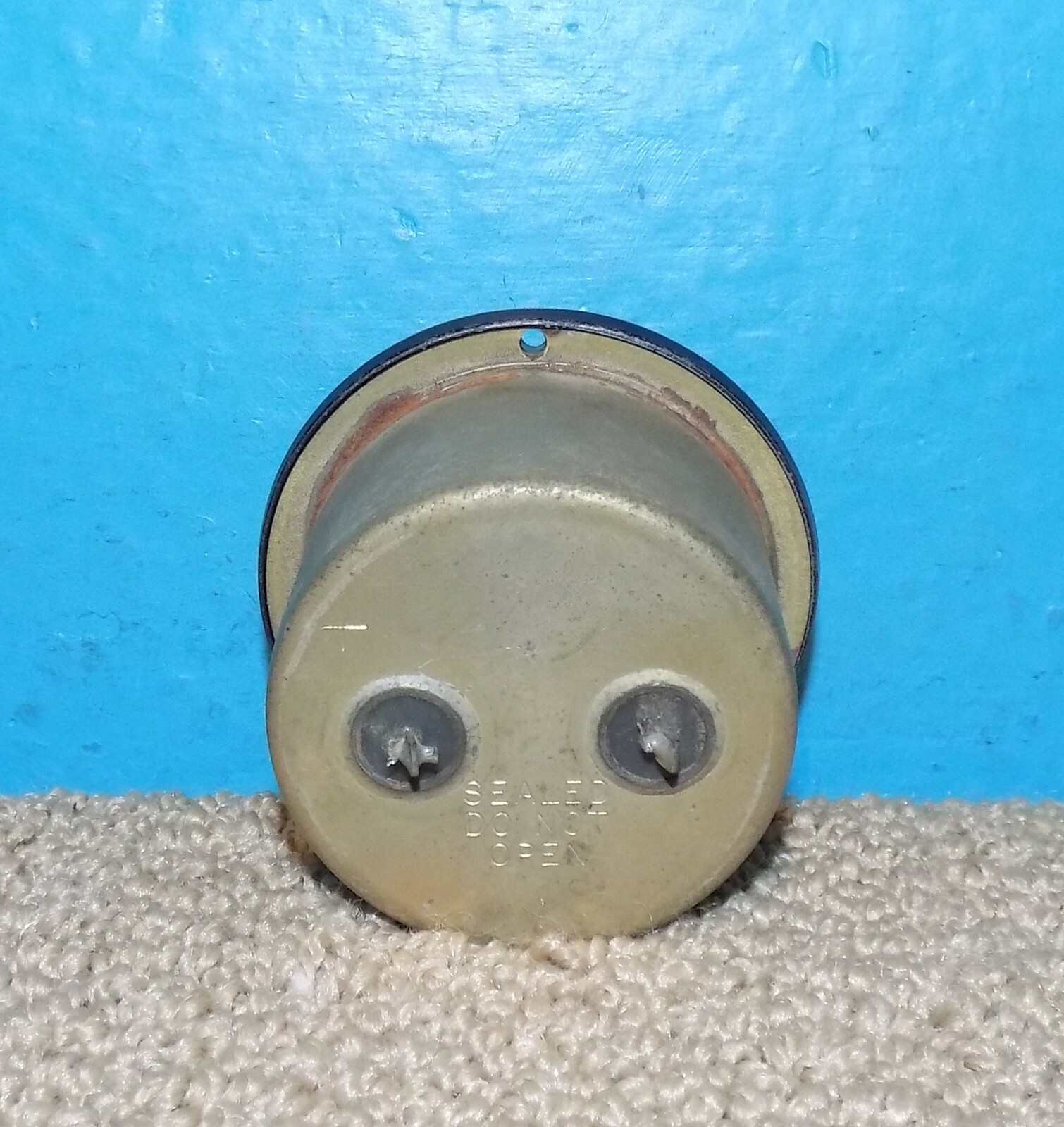 Dixson 200R 816A DC Amperes Panel Meter 0-50 Amps 2.75″ Sealed Free Shipping