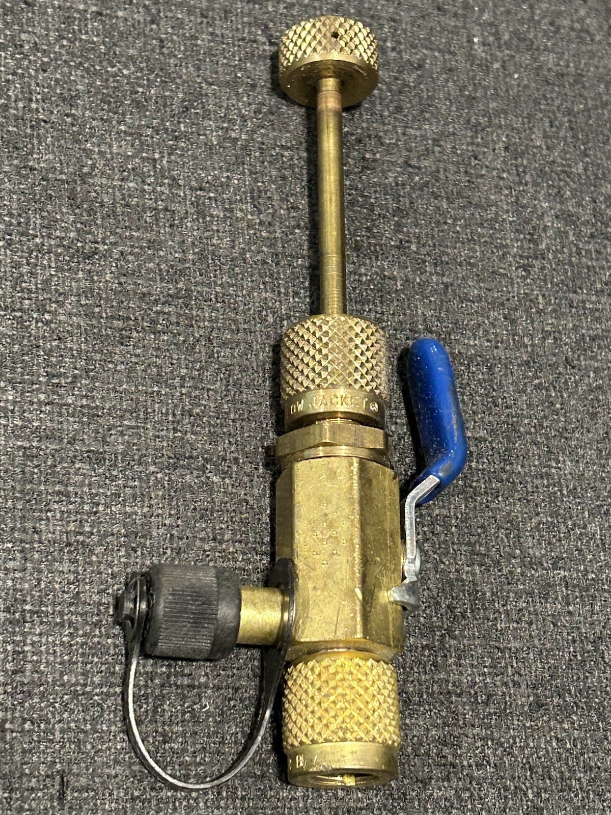 Lot Of 3 Mixed Yellow Jacket Charge Valves Different Types Comes As Shown