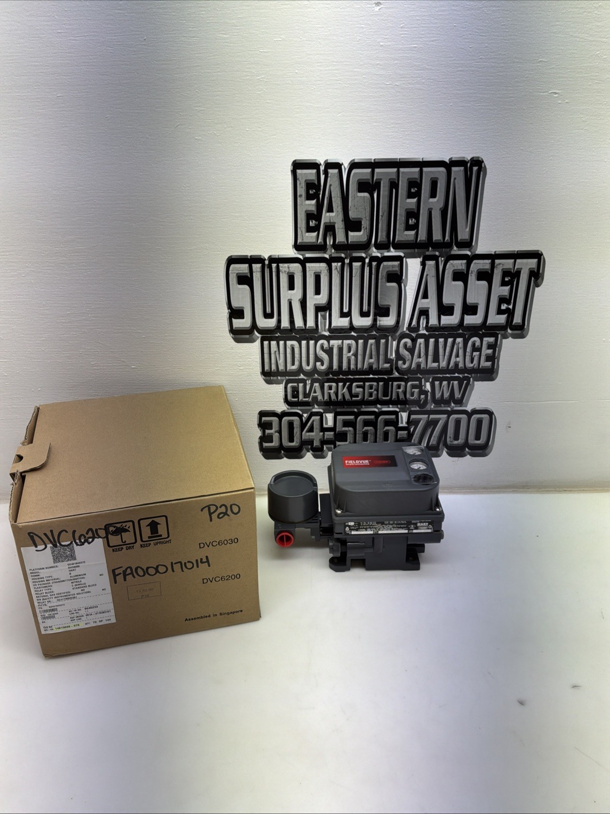 Emerson Fisher FIELDVUE Valve Positioner DVC6200 4-20 MA NIB