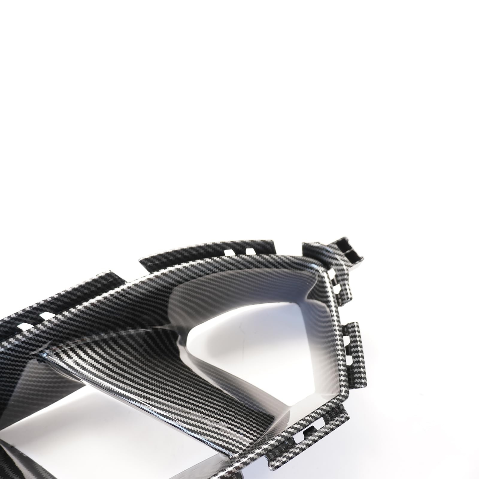 2PCS Front Bumper Air Vent Cover For BMW G80 M3 2021-2025 Carbon Fiber Style