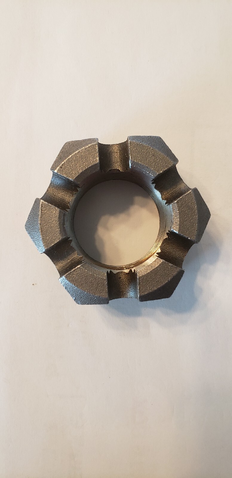 1 1/2-12 Astm A563 GR-A Slotted Hex Nut , Castle Nut