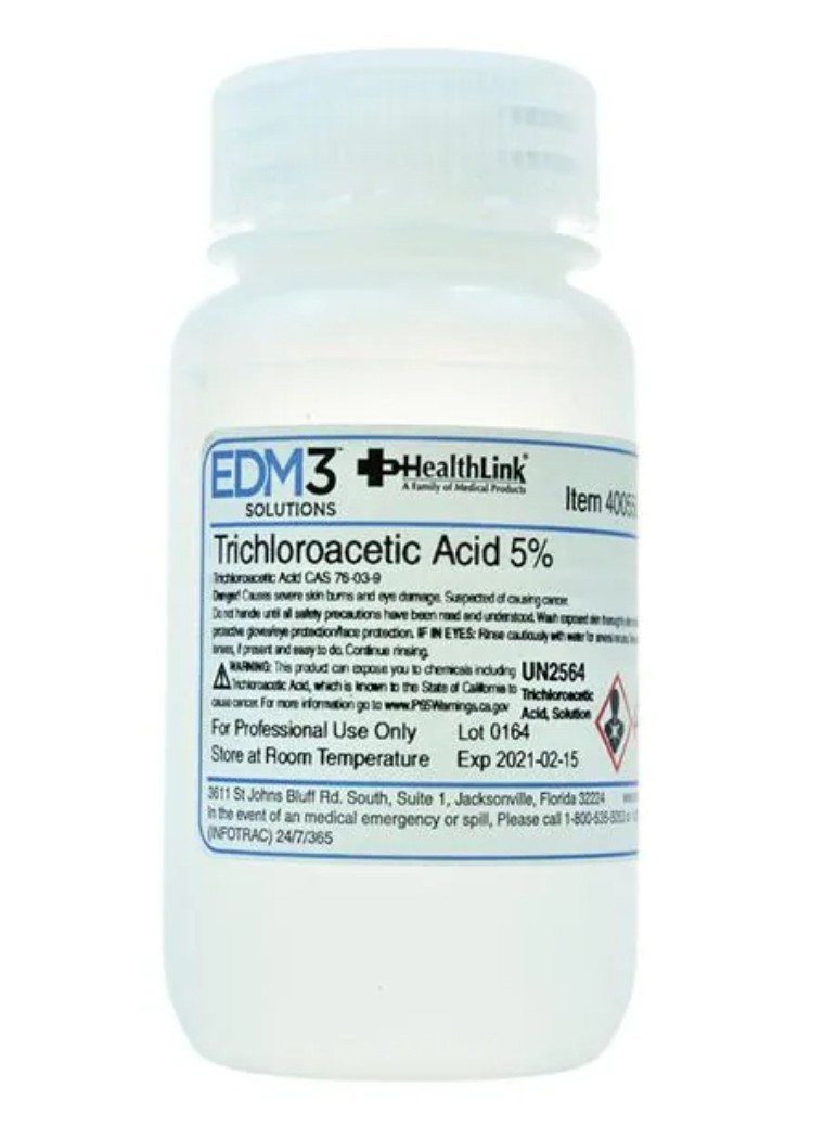 EDM3 400550 Trichloroacetic Acid, 5%, 4 oz 1 EA
