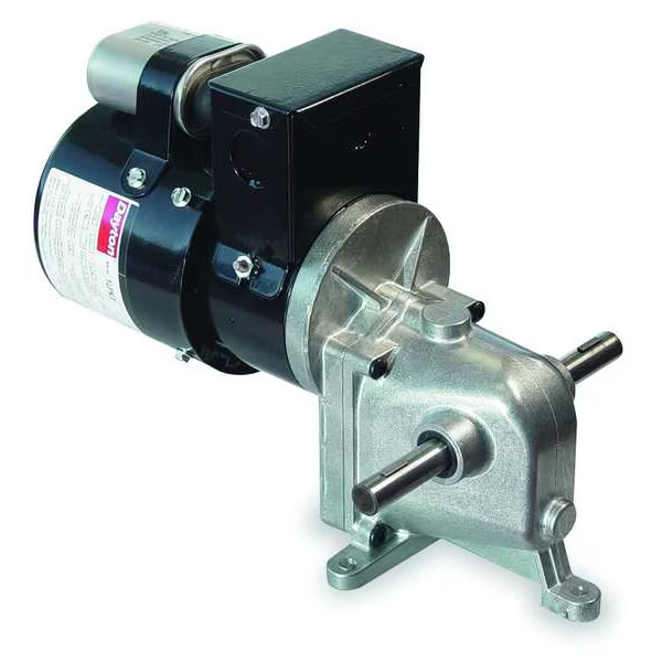 AC Gearmotor, 200 in-lb Max. Torque, 5.6 RPM Nameplate RPM, 115/230V AC Voltage,