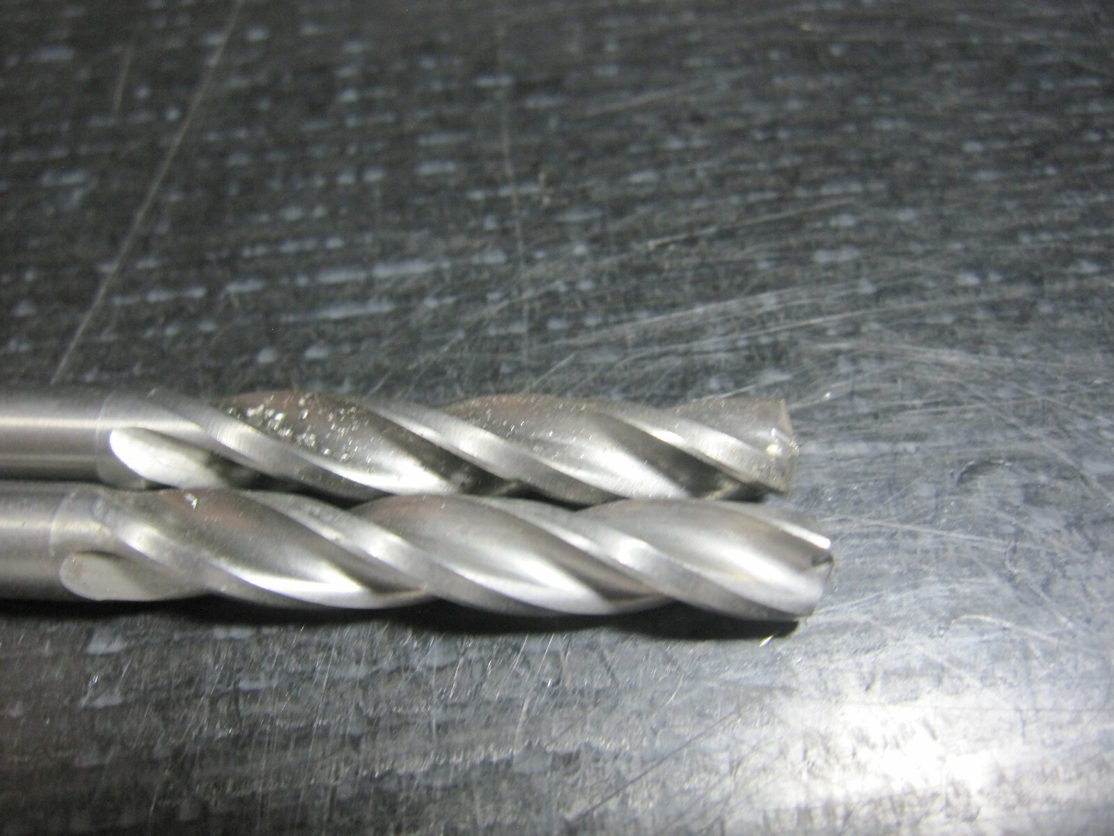 2 used Guhring 6.500mm 3fl 3 flute carbide drill