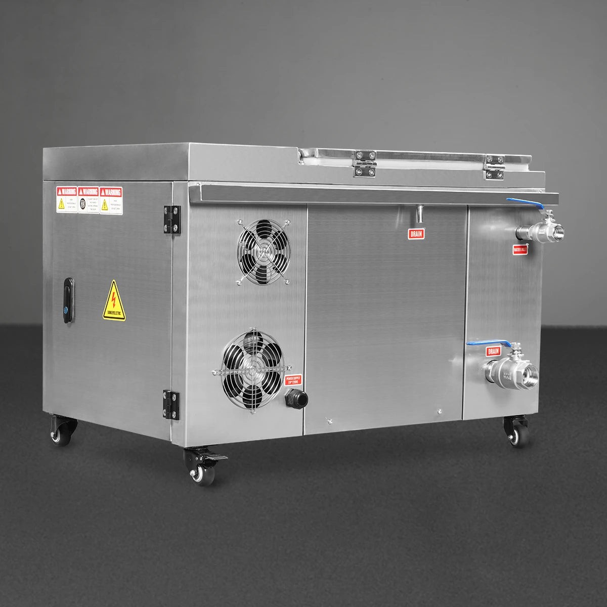 12 Gal / 47L Heavy Duty Industrial Ultrasonic Parts Washer208–240V 3 Phase Power