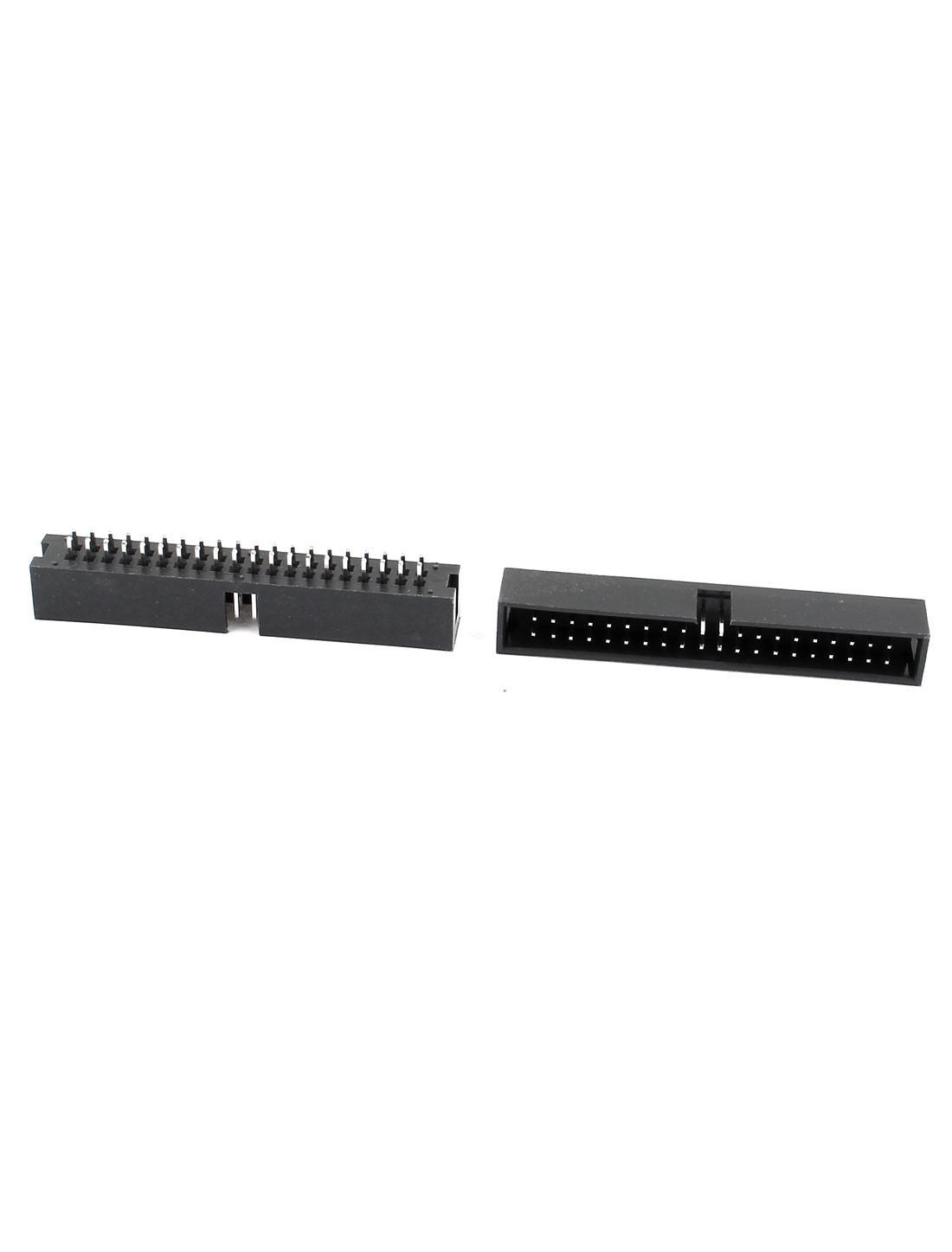 17 Pcs 2*20 40 Pins PCB Box Header IDC Socket Straight Male Connector 2.54mm