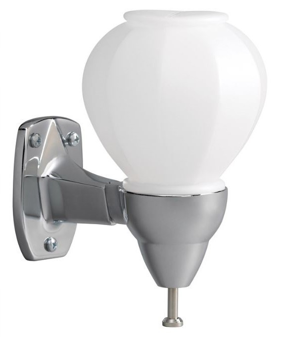 Bradley 640 Surface Mounted Bulb Liquid Soap Dispenser Chrome Plated 16 oz