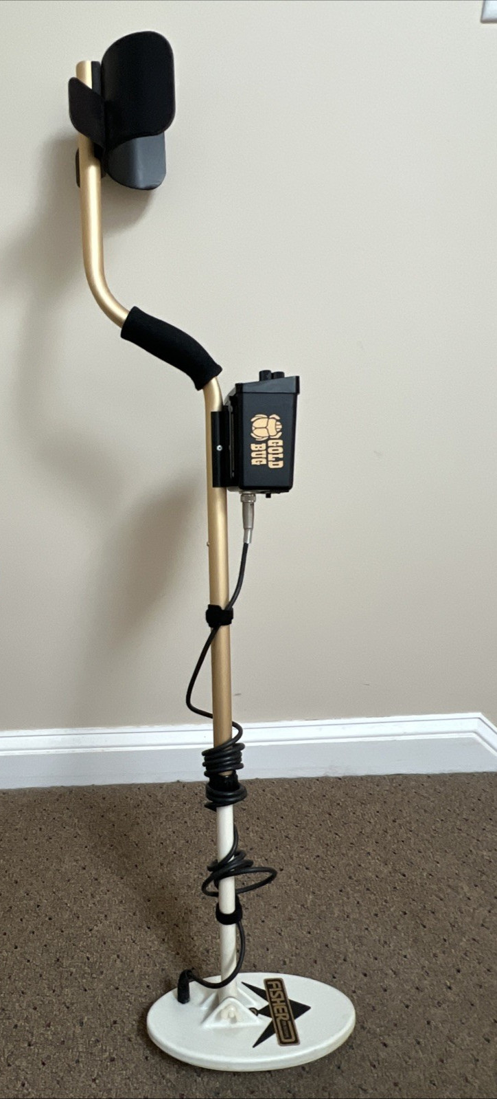 Fisher M-Scope Gold Bug Prospector’s Metal Detector w/ 10″ x 5″ Elliptical Coil