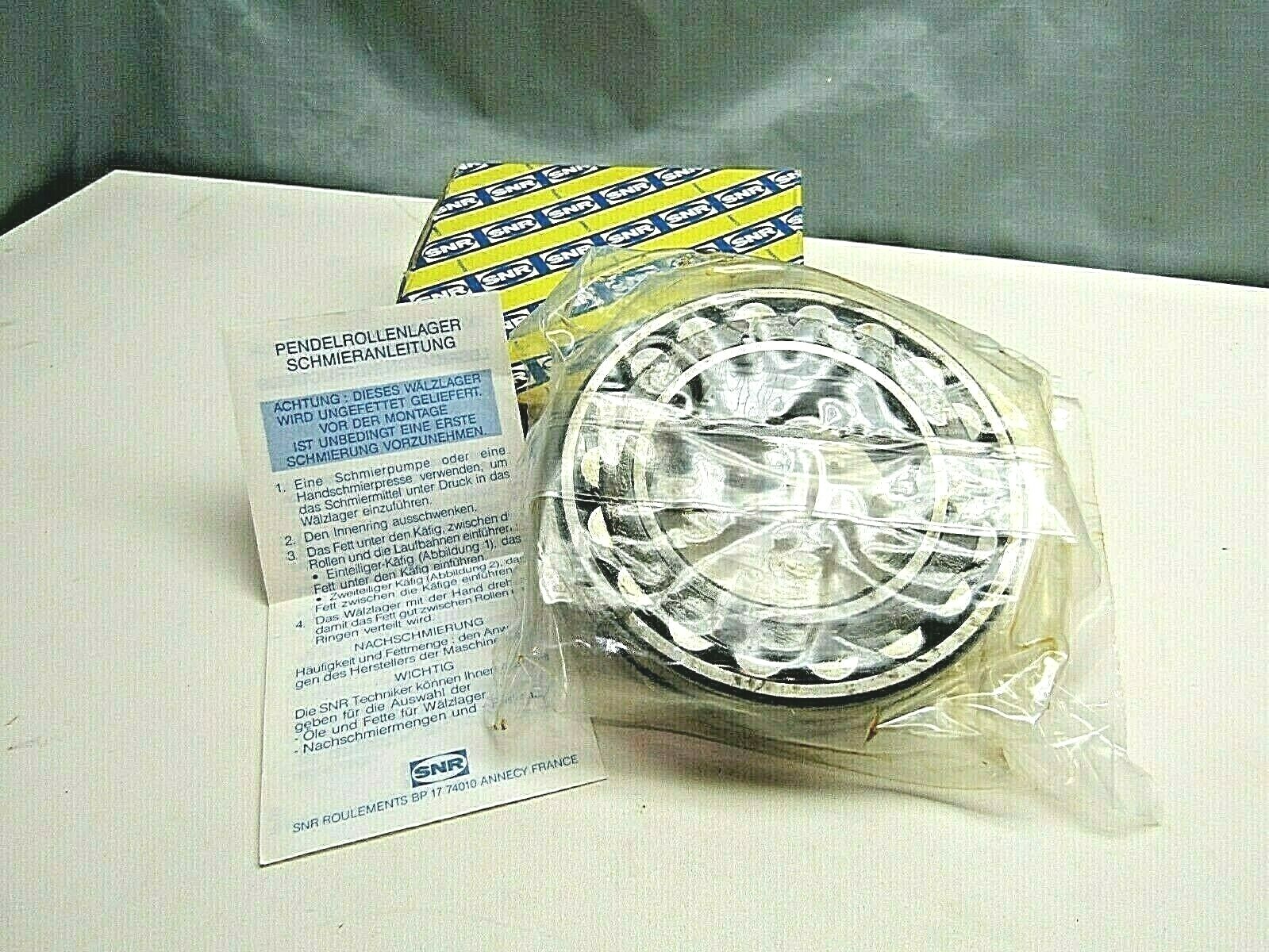 SNR 22210 EAK B33 J30 50mm X 90mm X 23mm Tapered Bore Spherical Roller Bearing