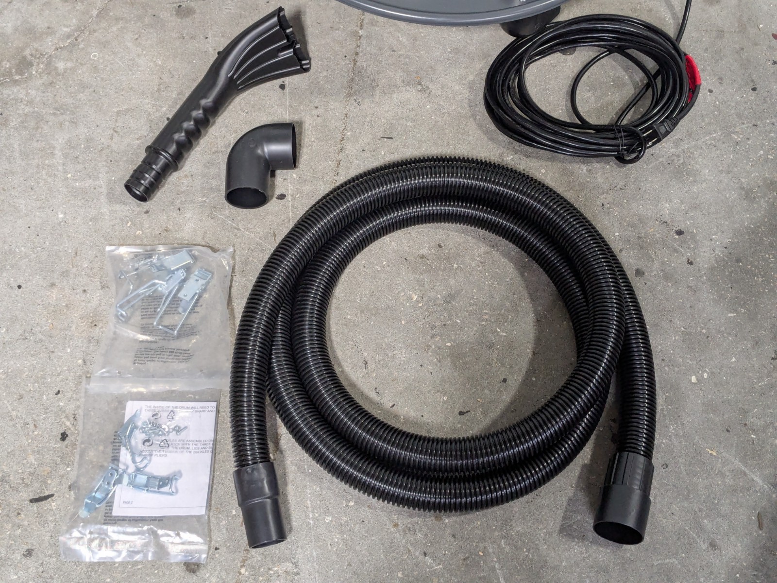 Shop Vac Electric 2-Stage Wet / Dry Vacuum Head for 55 Gal. Drums 3 HP 120v
