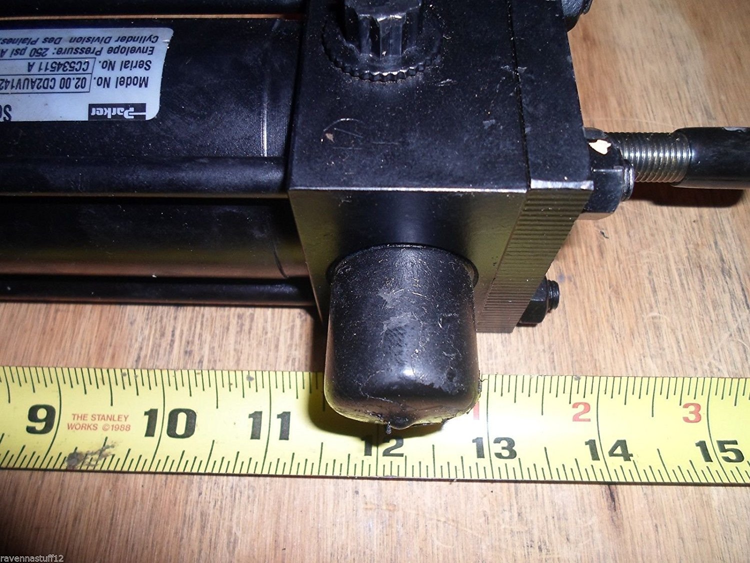 PARKER 02.00 CD2AUV142AC 3.000 SERIES 2A PNEUMATIC CYLINDER (NEW NO BOX)