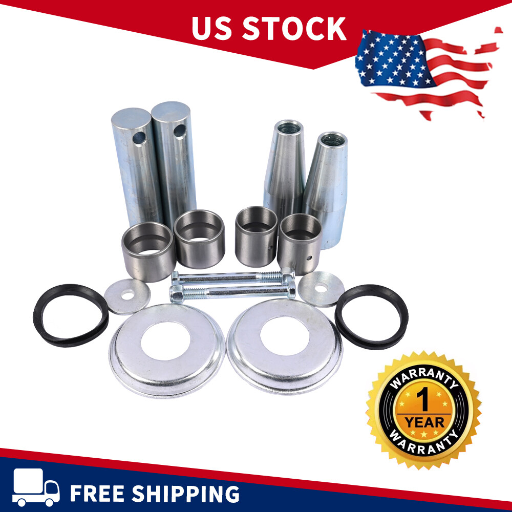 Fits Bobcat T550 T590 T595 Bobtach Pin & Bushing Rebuild Kit Skid Steer Pivot