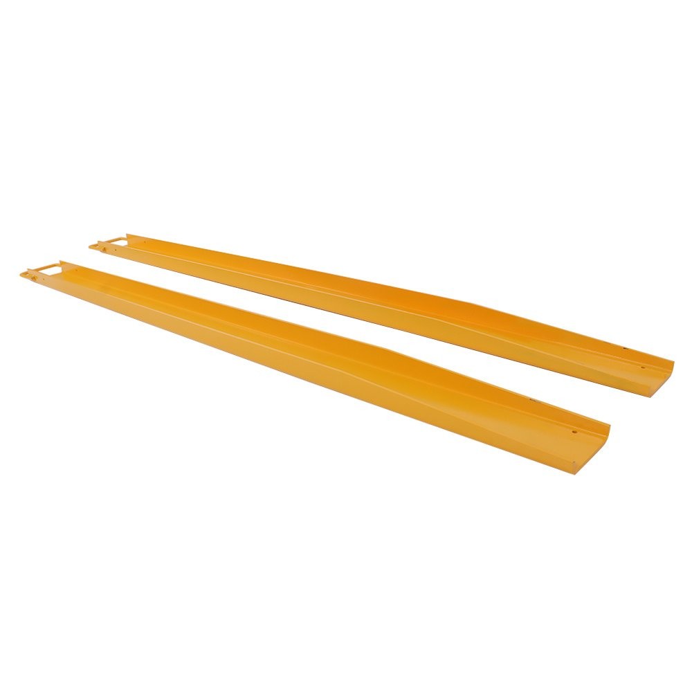 84″ × 4.5″ Heavy Duty Steel Forklift Extensions Pallet Fork Extension Truck