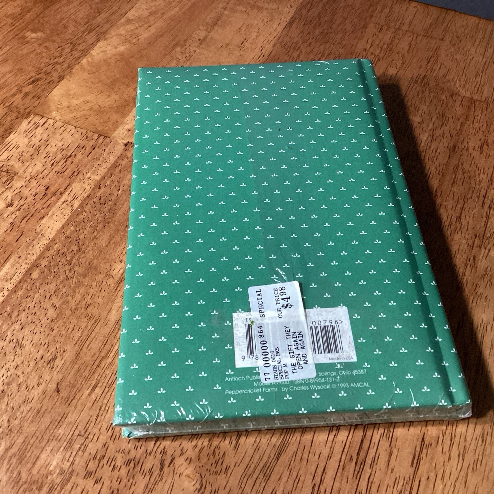NEW Charles Wysocki Peppercricket Farm Notebook/Journal & Bookmark Country Art
