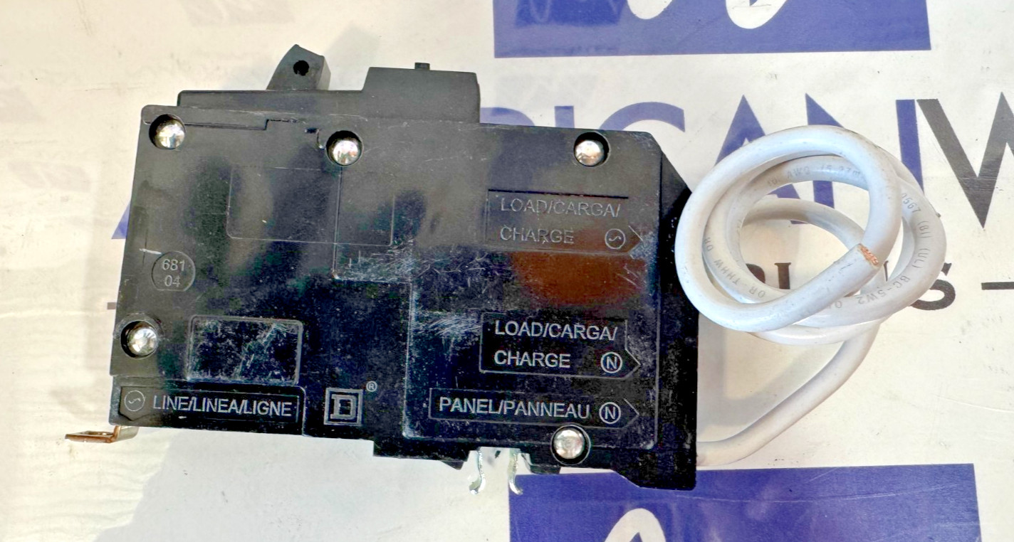 Square D QOB130EPD Equipment Protection GFI Circuit Breaker 30 AMP 120v Bolt on