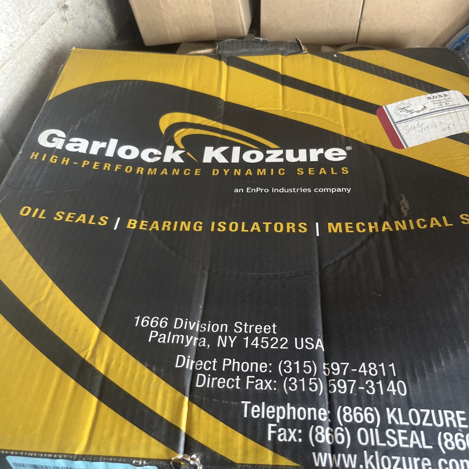 Garlock 21852-4093 Klosure Seal Mill-Right 64 x 4093 13.000″ x 14.500″ x 0.688″
