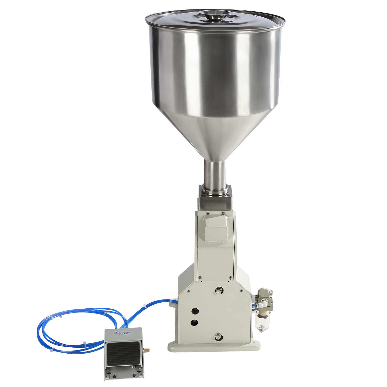 NEW A02 Pneumatic Liquid Paste Filling Machine For Cream Shampoo Cosmetic 5~50ml