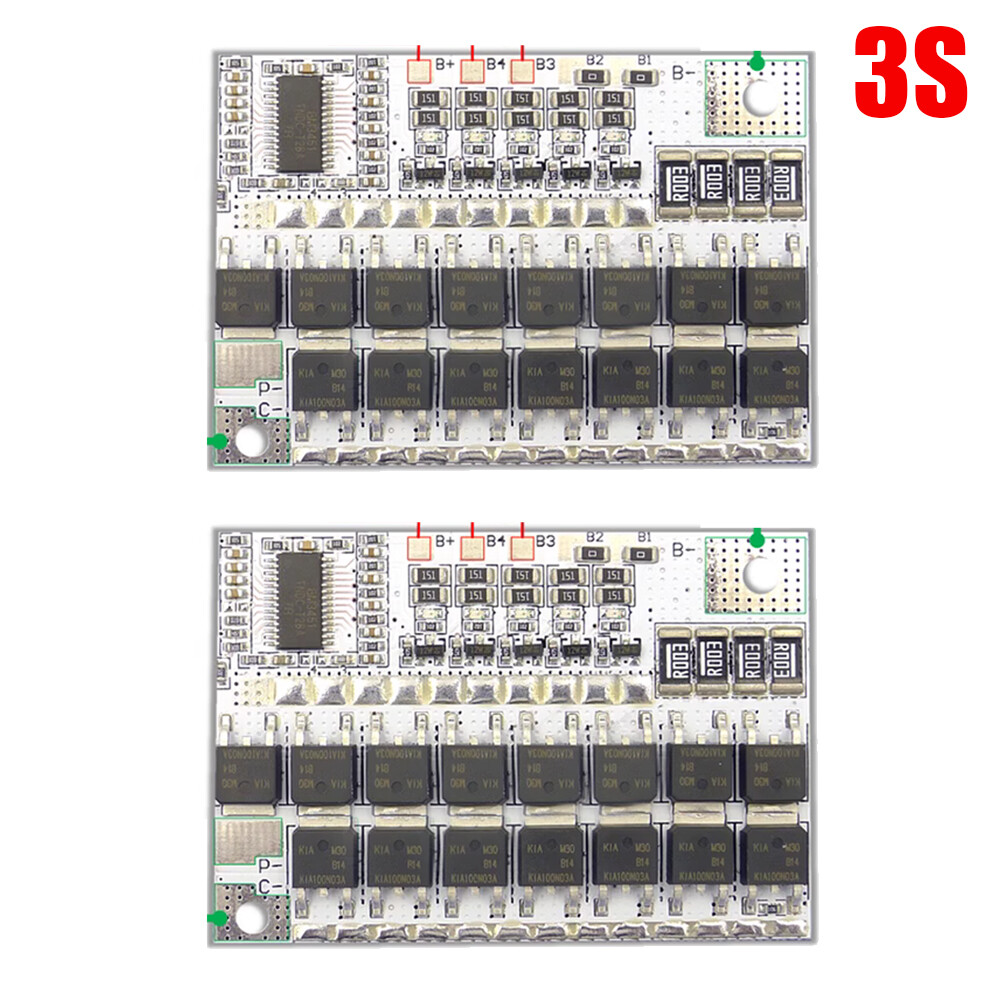 2x 3S/4S/5S 100A 12V BMS Li-ion LMO Lithium Battery Protection Circuit Board