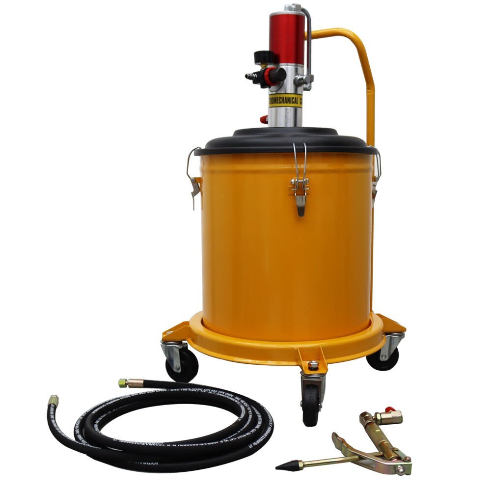 Pneumatic Grease Gun 30L 0.6-0.8 MPa Input 30-40 MPa Output 1:50 0.85L/min
