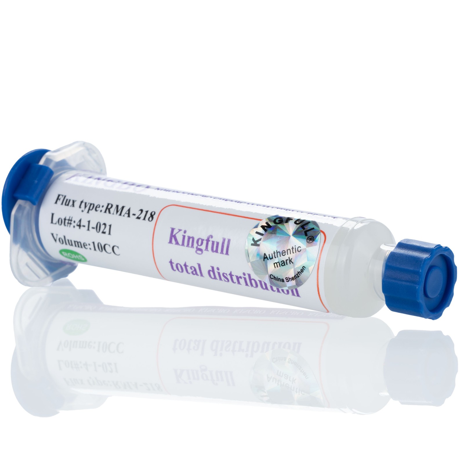 Flux in Syringe Kingbo 218 10cc – No-Clean | Gel | BGA SMD Soldering